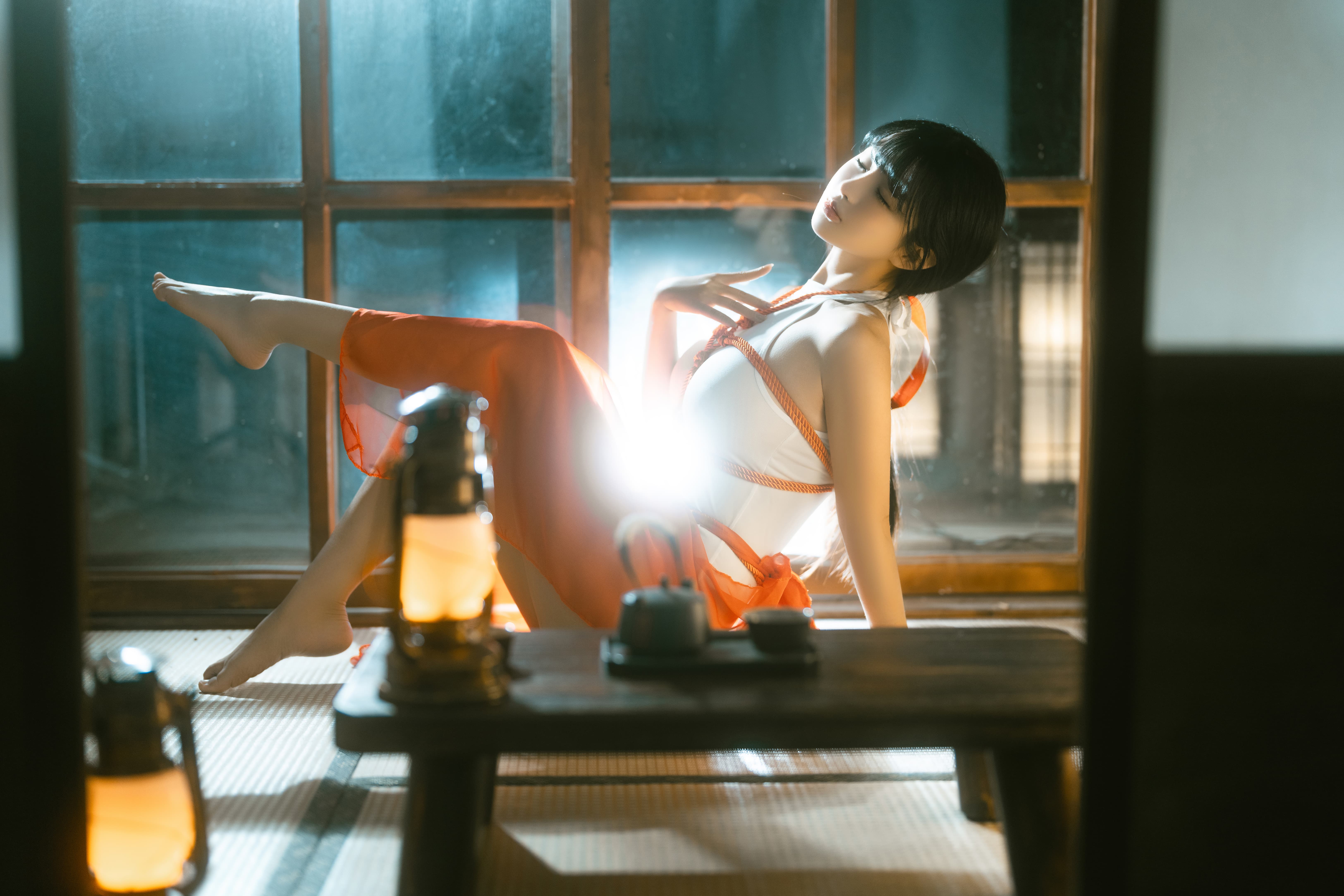 桜井宁宁 - 绳艺巫女 61P